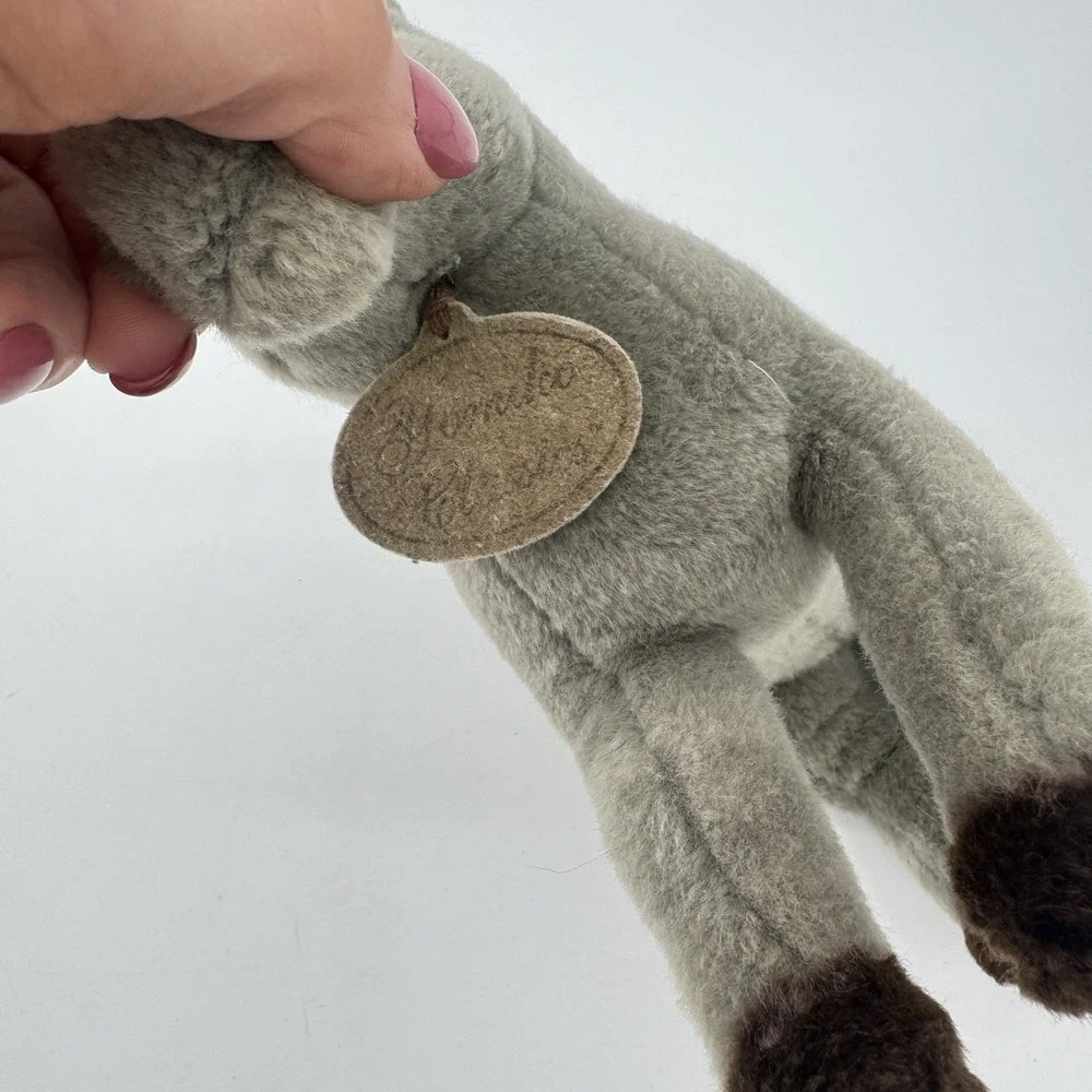 Russ Berrie‎ Yomiko Classics Stallion Horse Plush Gray White Mane Stuffed Animal